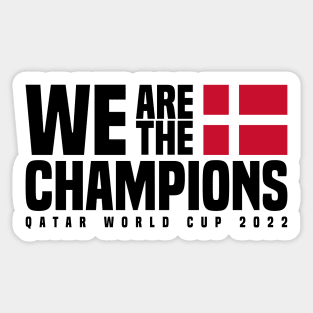 Qatar World Cup Champions 2022 - Denmark Sticker